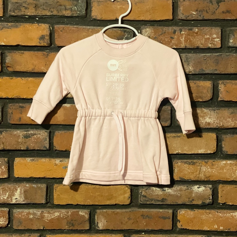 Burberry Blush Pink Logo Top